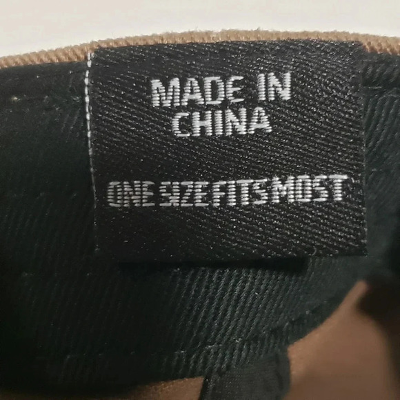 Heybo Brown/Olive Green Mens Snapback Hat With Felt Deer Patch,NWT. - Picture 6 of 7